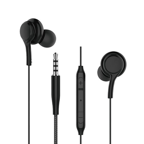 WiWU EB-310 3.5mm Audio Jack Stereo Earbuds - Black