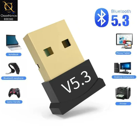 BT 5.3 Wireless Bluetooth Adapter USB Dongle