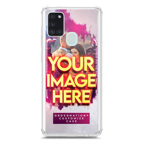 Samsung Galaxy A21s Cover - Customized Case Series - Upload Your Photo - Multiple Case Types Available