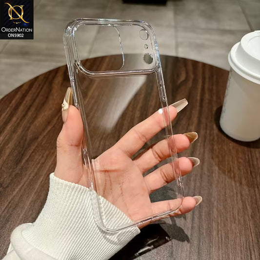 iPhone 17 Pro - Transparent  - New Premium Clear Hard Shell Case