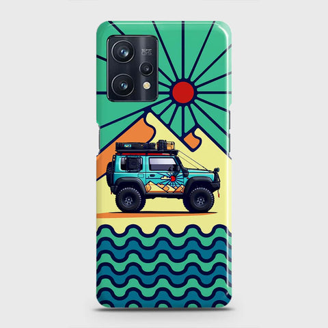 Realme V25  Cover - Adventure Series - Matte Finish - Snap On Hard Case with LifeTime Colors Guarantee