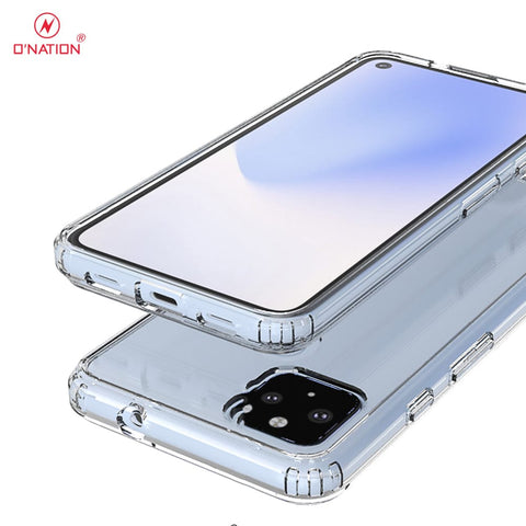 Oppo K10 Cover  - ONation Crystal Series - Premium Quality Clear Case No Yellowing Back With Smart Shockproof Cushions