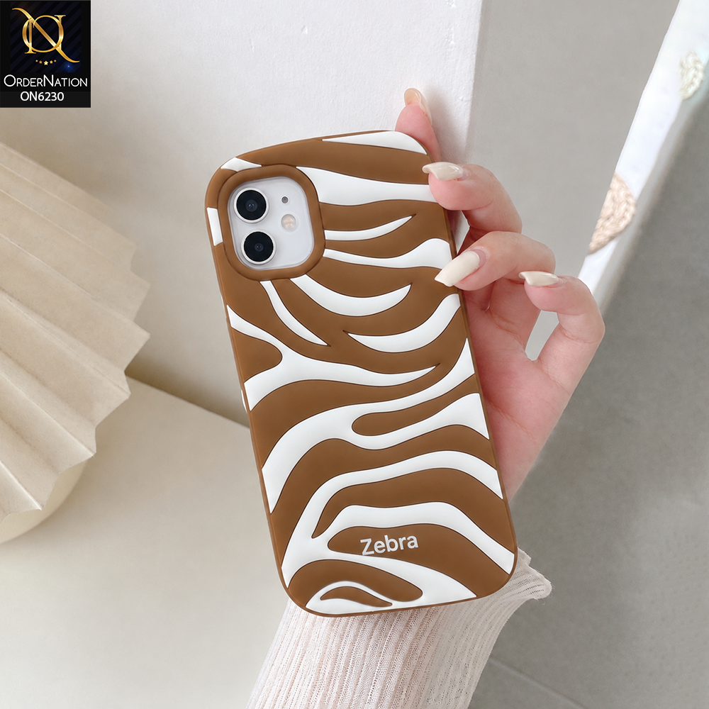 iPhone 11 Cover - Brown - New Minimalist Wave Silicone Case