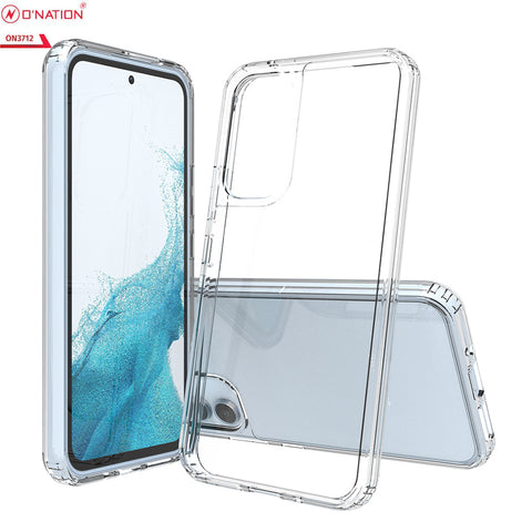 Samsung Galaxy A54 Cover  - ONation Crystal Series - Premium Quality Clear Case No Yellowing Back With Smart Shockproof Cushions