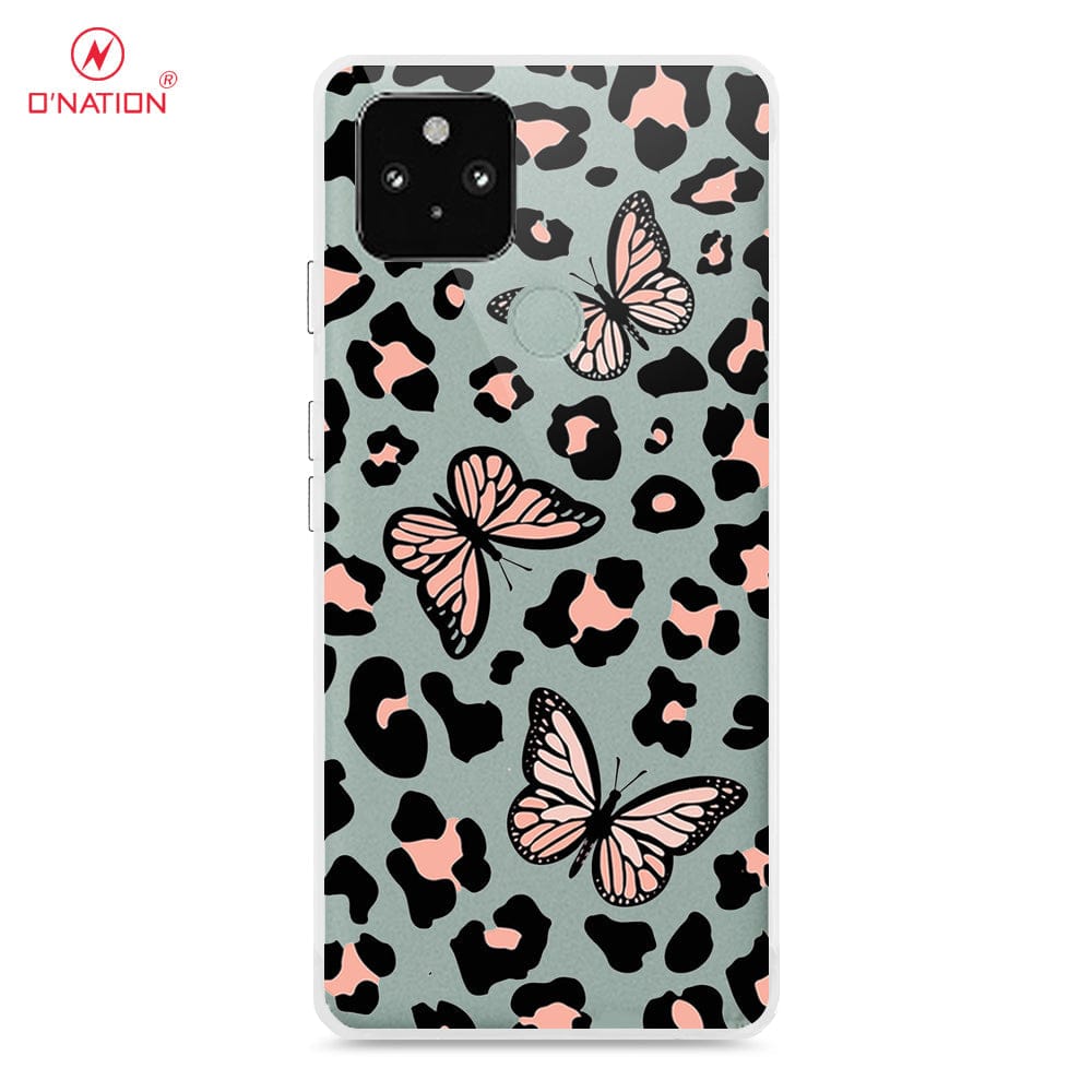 Google Pixel 5 XL Cover - O'Nation Butterfly Dreams Series - 9 Designs - Clear Phone Case - Soft Silicon Borders (Fast Delivery)