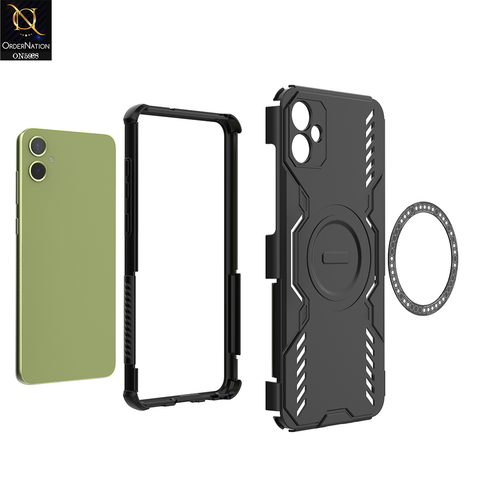 Samsung Galaxy A05 Cover - Blue - New Cooling Non-Slip Shockproof Magsafe Full Coverage Back Cover