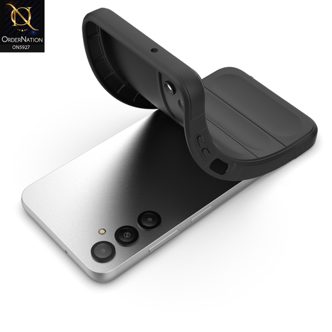 Samsung Galaxy A05s Cover - Black - New Flexible TPU Mobile Phone Back Cover Scratch Proof Phone Protective Case