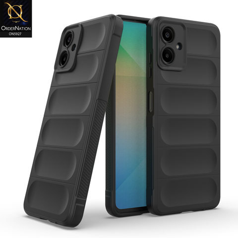 Samsung Galaxy A06 Cover - Black - New Flexible TPU Mobile Phone Back Cover Scratch Proof Phone Protective Case