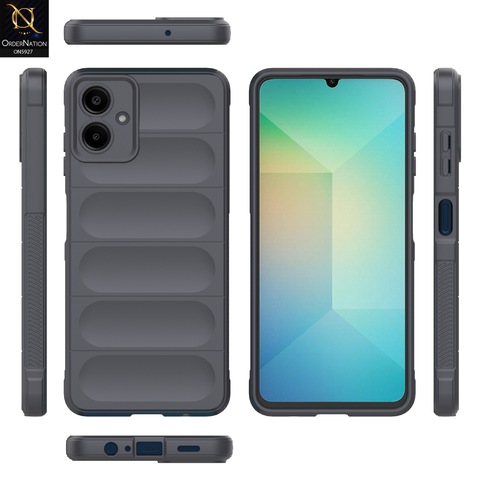 Samsung Galaxy A06 Cover - Gray - New Flexible TPU Mobile Phone Back Cover Scratch Proof Phone Protective Case
