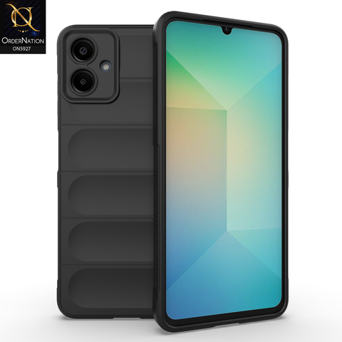 Samsung Galaxy A06 Cover - Black - New Flexible TPU Mobile Phone Back Cover Scratch Proof Phone Protective Case