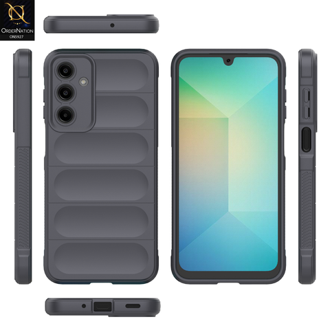 Samsung Galaxy A16 5G Cover - Gray - New Flexible TPU Mobile Phone Back Cover Scratch Proof Phone Protective Case