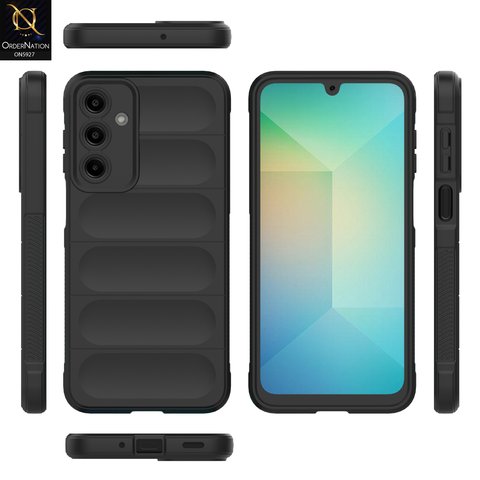 Samsung Galaxy A16 5G Cover - Black - New Flexible TPU Mobile Phone Back Cover Scratch Proof Phone Protective Case