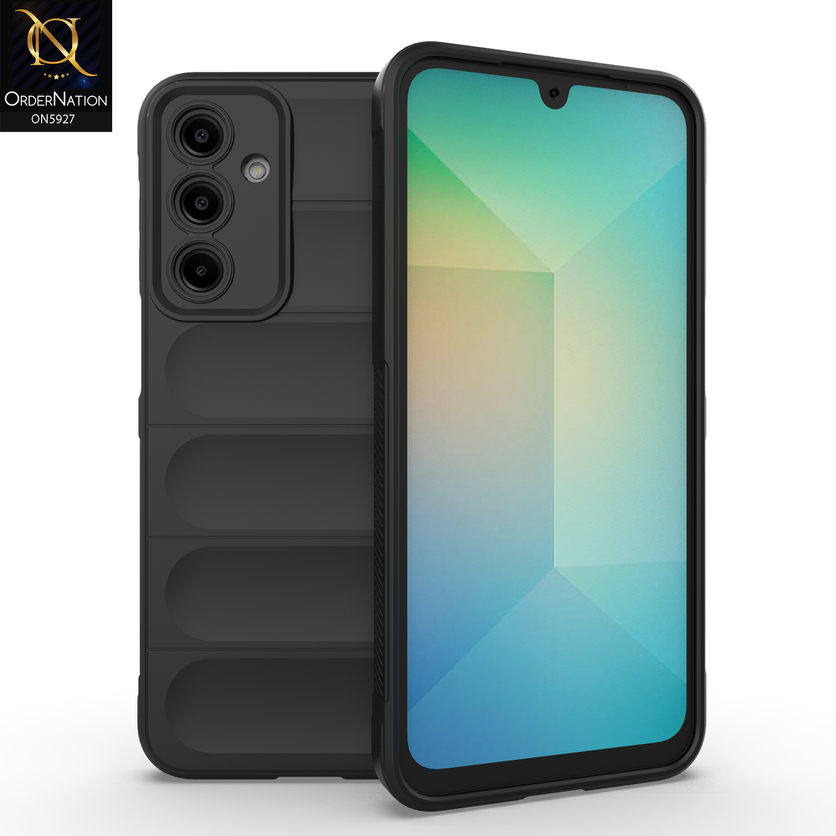 Samsung Galaxy A16 Cover - Black - New Flexible TPU Mobile Phone Back Cover Scratch Proof Phone Protective Case