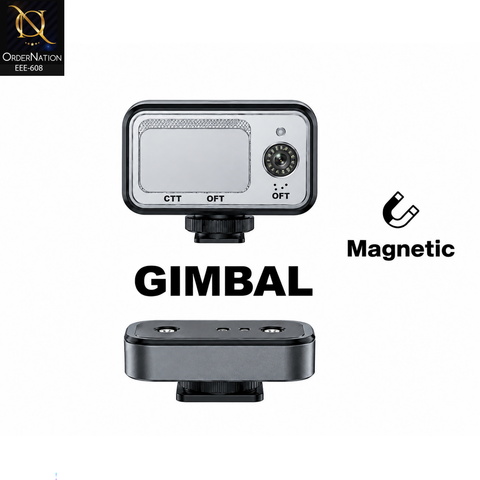 PLOKAMA Gimbal-X5 Pro 3-Axis Phone Gimbal with Face Tracking, Gesture Control, 4K Support & 2200mAh Battery