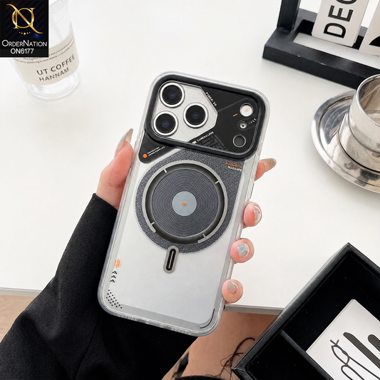 iPhone 17 Pro Max Cover - Tranparent - Luxury Magnetic Phone Case with Full Camera Protection