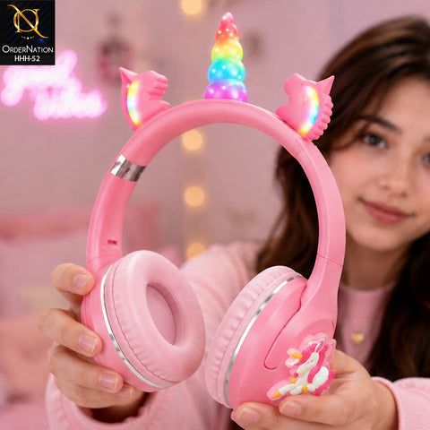 Stereo Colorful Headset UN770 Kids Wired Headphones with Microphone