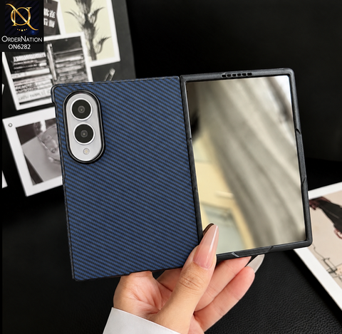 Samsung Galaxy Z Fold 8 Cover - Blue - Foldable Phone Case with Dual Screen Protection, Shockproof Slim Protective Cover, Precise Camera Cutout and Durable Scratch-Resistant Design
