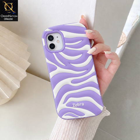 iPhone 11 Cover - Purple - New Minimalist Wave Silicone Case