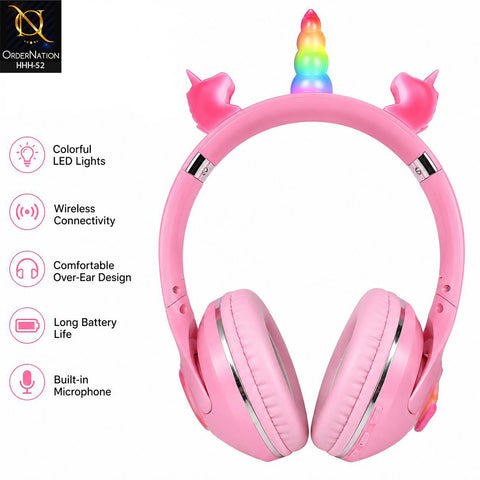 Stereo Colorful Headset UN770 Kids Wired Headphones with Microphone