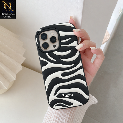 iPhone 15 Pro Max Cover - Black - New Minimalist Wave Silicone Case