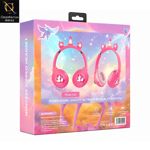 Stereo Colorful Headset UN770 Kids Wired Headphones with Microphone
