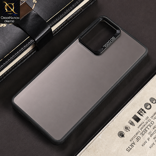 Samsung Galaxy S20 FE Cover - Gray - Lightweight Frosted Pearl Finish Anti-Fingerprint Shockproof Soft Borders Case