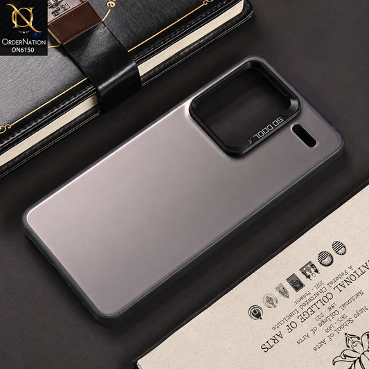 Xiaomi Redmi Note 13 Pro Plus 5G Cover - Gray - New Luxury Matte Metallic Bumper Case With Soft Borderes Protection