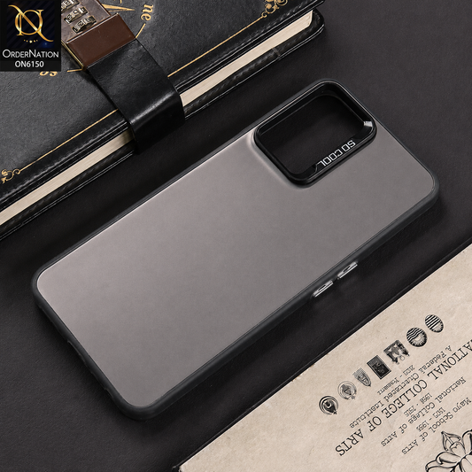 Xiaomi Redmi Note 10 Pro Max Cover - Gray - New Luxury Matte Metallic Bumper Case With Soft Borderes Protection