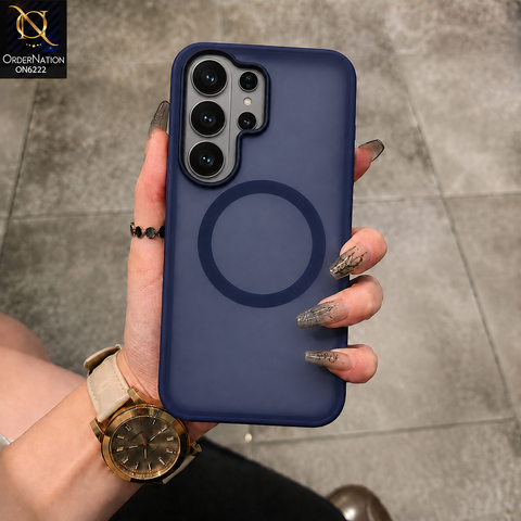 Samsung Galaxy S25 Ultra Cover - Blue - Premium HENKS Protective Phone Case with Shockproof Bumper, Raised Camera Protection & Secure Ring Design