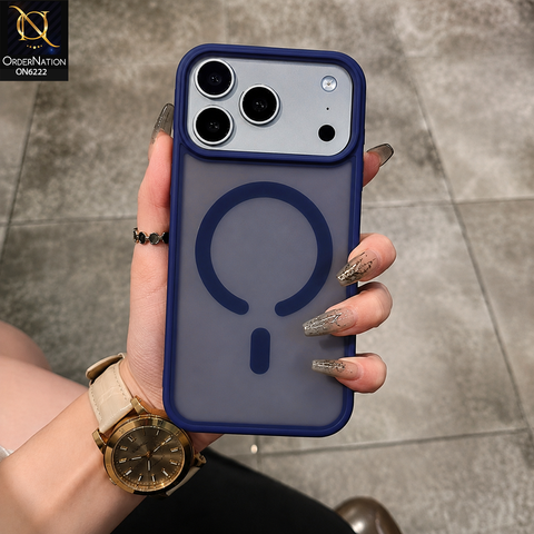 iPhone 17 Pro Max Cover - Blue - Premium HENKS Protective Phone Case with Shockproof Bumper, Raised Camera Protection & Secure Ring Design