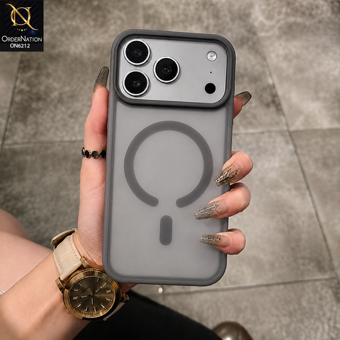 iPhone 17 Pro Max Cover - Gray - Premium HENKS Protective Phone Case with Shockproof Bumper, Raised Camera Protection & Secure Ring Design