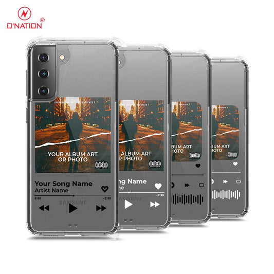 Samsung Galaxy S21 Plus 5G Cover - Personalised Album Art Series - 4 Designs - Clear Phone Case - Soft Silicon Borders