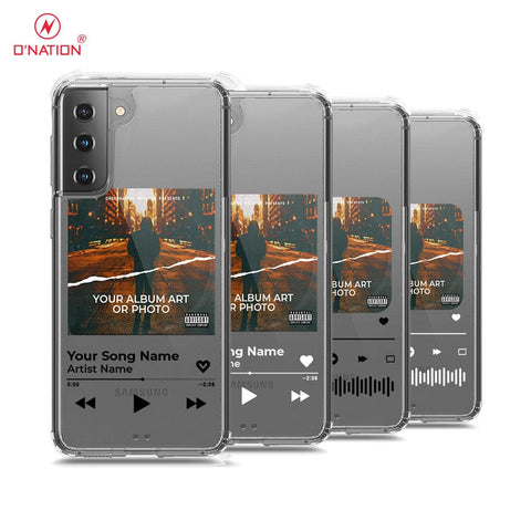 Samsung Galaxy S21 Plus 5G Cover - Personalised Album Art Series - 4 Designs - Clear Phone Case - Soft Silicon Borders