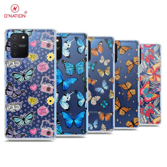 Samsung Galaxy A91 Cover - O'Nation Butterfly Dreams Series - 9 Designs - Clear Phone Case - Soft Silicon Borders