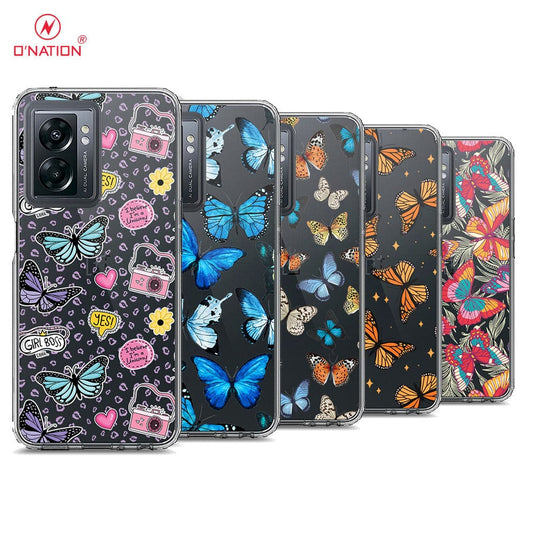 OnePlus Nord N300 Cover - O'Nation Butterfly Dreams Series - 9 Designs - Clear Phone Case - Soft Silicon Borders