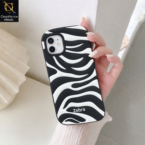 iPhone 11 Cover - Black - New Minimalist Wave Silicone Case