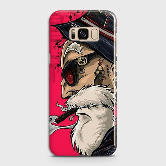 Master Roshi 3D Case For Samsung Galaxy S8  b66 B78 ( Fast Delivery )