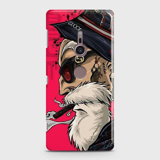Master Roshi 3D Case For Sony Xperia XZ3 (Fast Delivery) (H)