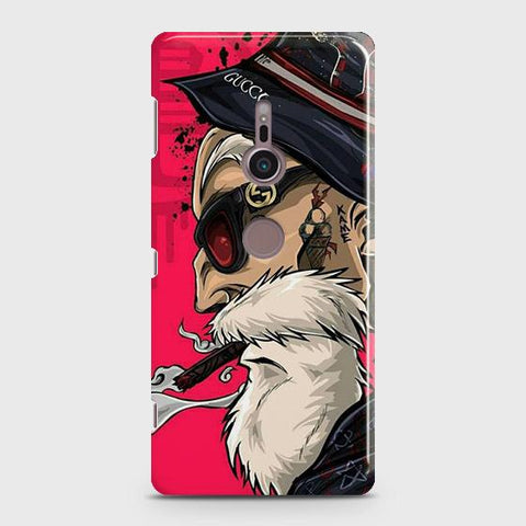 Master Roshi 3D Case For Sony Xperia XZ3 (Fast Delivery) (H)