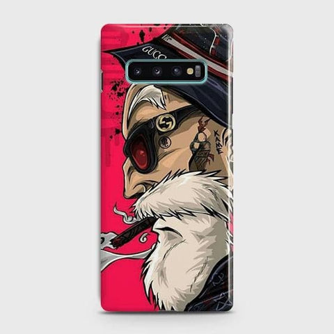 Master Roshi 3D Case For Samsung Galaxy S10 Plus B78 ( Fast Delivery )