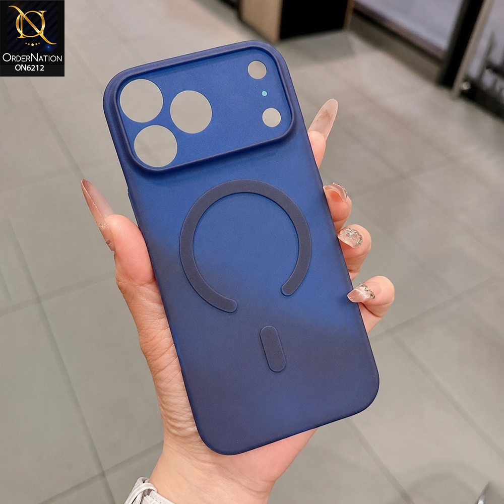 iPhone 17 Pro Max Cover - Blue - HENKS Premium Full-Protection Phone Case with Raised Camera Guard & Shockproof Design
