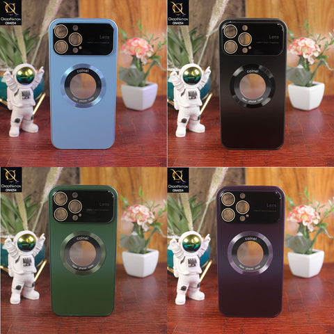 iPhone 14 Pro - Deep Purple - New Luxury Camera Lens Shockproof Magsafe Soft Case