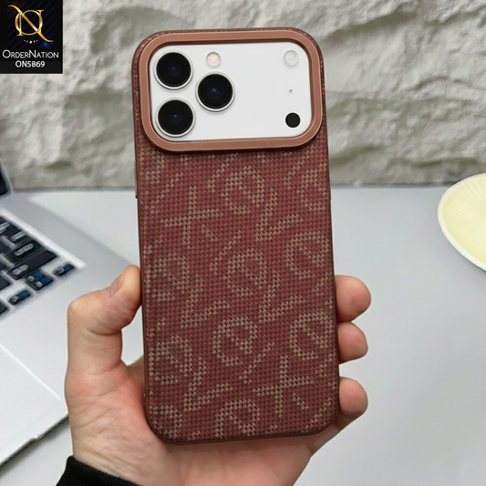iPhone 17 Pro Max Cover - Maroon - X-LEVEL Cheers Sides Cut Ultra Thin MagSafe Case