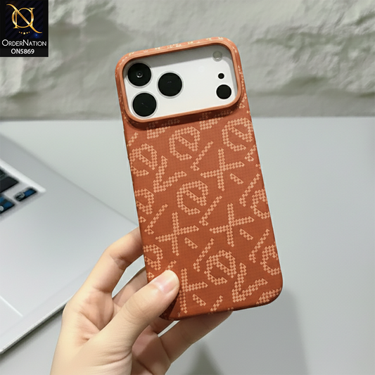 iPhone 17 Pro Max Cover - Orange - X-LEVEL Cheers Sides Cut Ultra Thin MagSafe Case