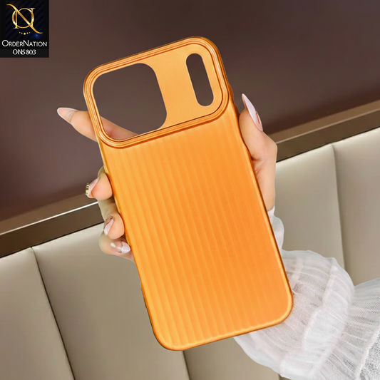 iPhone 17 Pro Max Cover - Orange -  J-Case Deluxe Bold Shell Case With Built-In Magsafe