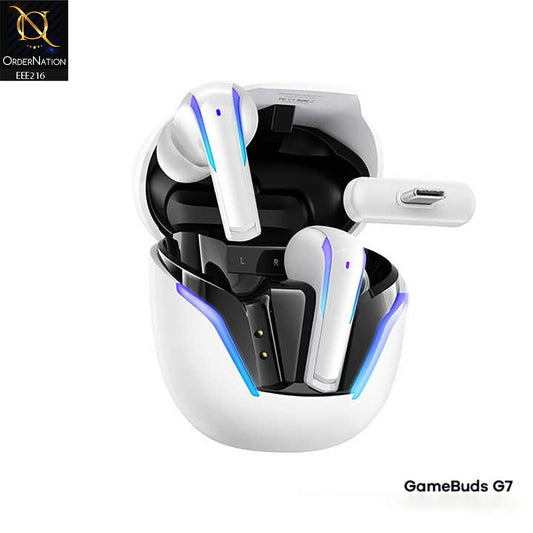 Remax GameBuds G7 Gaming Wireless Earbuds V5.4 - White