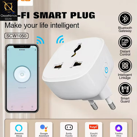 LDNIO | SCW1050 Power Socket Suitable For Uk Eu Us, Remote Control Power Socket, WiFi Smart Timing Power Strip
