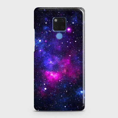 Huawei Mate 20 Cover - Dark Galaxy Stars Modern Printed Hard Case with Life Time Colors Guarantee ( Fast Delivery )