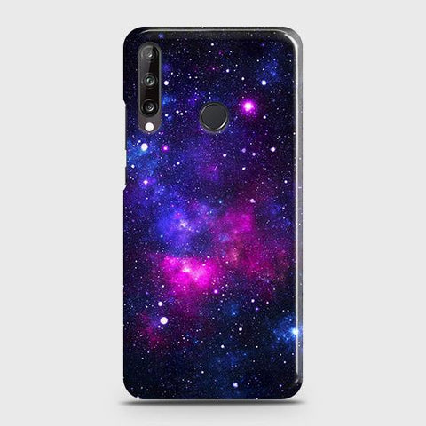 Huawei P 40 Lite E Cover - Dark Galaxy Stars Modern Printed Hard Case with Life Time Colors Guarantee ( Fast Delivery )