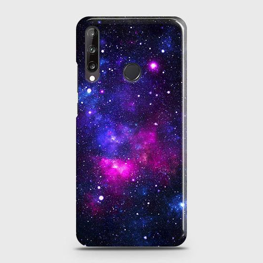 Huawei Y7p Cover - Dark Galaxy Stars Modern Printed Hard Case with Life Time Colors Guarantee ( Fast Delivery )